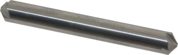 Hertel - 1/4" Head Diam, 1/4" Shank Diam, 4 Flute 110° Solid Carbide Countersink - A1 Tooling