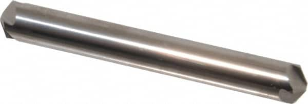 Hertel - 1/4" Head Diam, 1/4" Shank Diam, 4 Flute 120° Solid Carbide Countersink - A1 Tooling