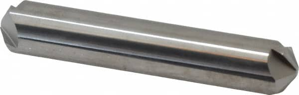 Hertel - 5/8" Head Diam, 5/8" Shank Diam, 4 Flute 120° Solid Carbide Countersink - A1 Tooling