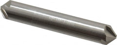 Hertel - 1/2" Head Diam, 1/2" Shank Diam, 4 Flute 100° High Speed Steel Countersink - 3" OAL, Straight Shank - A1 Tooling