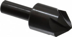 Hertel - 1" Head Diam, 1/2" Shank Diam, 4 Flute 90° High Speed Steel Countersink - A1 Tooling