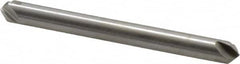 Hertel - 3/16" Head Diam, 3/16" Shank Diam, 4 Flute 90° High Speed Steel Countersink - 1-7/8" OAL, Straight Shank - A1 Tooling