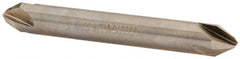 Hertel - 1/4" Head Diam, 1/4" Shank Diam, 4 Flute 60° High Speed Steel Countersink - A1 Tooling