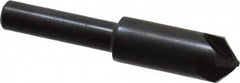 Hertel - 3/8" Head Diam, 1/4" Shank Diam, 4 Flute 90° High Speed Steel Countersink - A1 Tooling