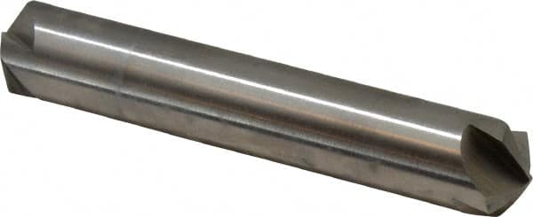 Hertel - 1/2" Head Diam, 1/2" Shank Diam, 4 Flute 120° High Speed Steel Countersink - Exact Industrial Supply