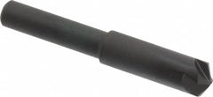 Hertel - 5/16" Head Diam, 1/4" Shank Diam, 4 Flute 120° High Speed Steel Countersink - A1 Tooling