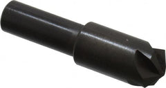 Hertel - 1/2" Head Diam, 3/8" Shank Diam, 4 Flute 120° High Speed Steel Countersink - A1 Tooling