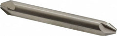 Hertel - 1/4" Head Diam, 1/4" Shank Diam, 4 Flute 60° High Speed Steel Countersink - A1 Tooling