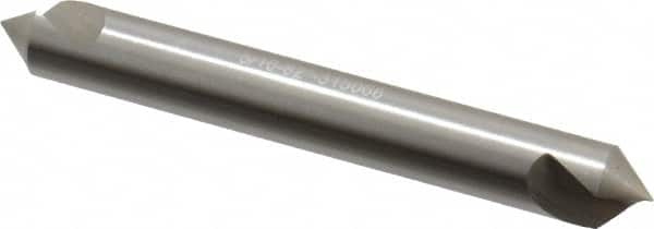 Hertel - 5/16" Head Diam, 5/16" Shank Diam, 1 Flute 82° High Speed Steel Countersink - A1 Tooling