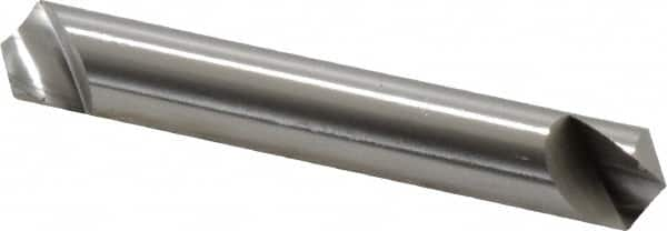 Hertel - 3/8" Head Diam, 3/8" Shank Diam, 1 Flute 120° High Speed Steel Countersink - A1 Tooling