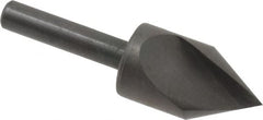 Hertel - 5/8" Head Diam, 1/4" Shank Diam, 1 Flute 60° High Speed Steel Countersink - A1 Tooling