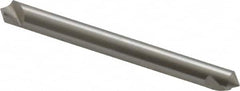 Hertel - 3/16" Head Diam, 3/16" Shank Diam, 1 Flute 100° High Speed Steel Countersink - A1 Tooling