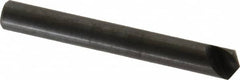 Hertel - 1/4" Head Diam, 1/4" Shank Diam, 1 Flute 120° High Speed Steel Countersink - A1 Tooling