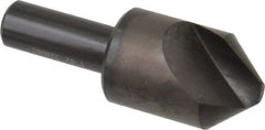 Hertel - 1" Head Diam, 1/2" Shank Diam, 1 Flute 82° High Speed Steel Countersink - A1 Tooling