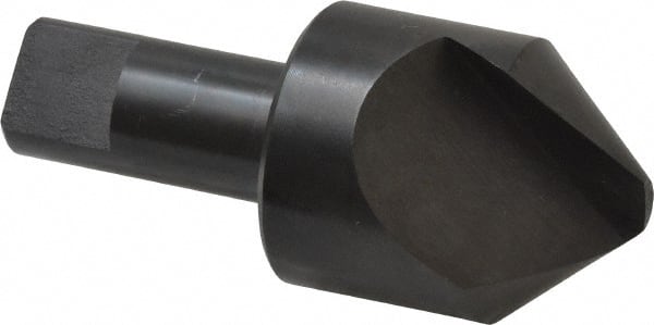 Hertel - 1-1/2" Head Diam, 3/4" Shank Diam, 1 Flute 82° High Speed Steel Countersink - A1 Tooling