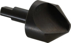 Hertel - 2" Head Diam, 3/4" Shank Diam, 1 Flute 82° High Speed Steel Countersink - A1 Tooling