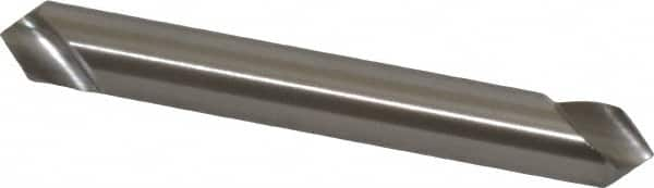 Hertel - 5/16" Head Diam, 5/16" Shank Diam, 1 Flute 90° High Speed Steel Countersink - A1 Tooling