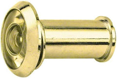 Value Collection - Brass Coated Zinc, 200° Door Viewer - Style II - A1 Tooling