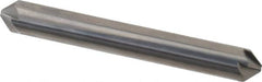 Hertel - 5/16" Head Diam, 5/16" Shank Diam, 6 Flute 90° Solid Carbide Countersink - 2-1/2" OAL, Straight Shank - A1 Tooling