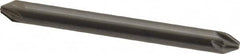 Hertel - 3/16" Head Diam, 3/16" Shank Diam, 6 Flute 60° Solid Carbide Countersink - A1 Tooling