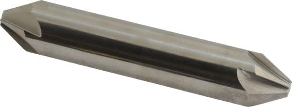 Hertel - 3/4" Head Diam, 3/4" Shank Diam, 6 Flute 60° Solid Carbide Countersink - A1 Tooling