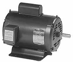 Baldor - 1-1/2 Max hp, 1,725 Max RPM, Electric AC DC Motor - 115, 208, 230 V Input, Single Phase, 145T Frame - A1 Tooling