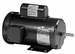 Baldor - 2 Max hp, 3,450 Max RPM, Electric AC DC Motor - 115, 208, 230 V Input, Single Phase, 56H Frame - A1 Tooling