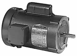 Baldor - 2 Max hp, 3,450 Max RPM, Electric AC DC Motor - 115, 230 V Input, Single Phase, 145TC Frame - A1 Tooling