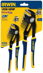 Irwin - 2 Piece GrooveLock Plier Set - Comes in Clamshell - A1 Tooling