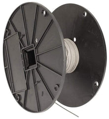 Value Collection - 1/16" x 3/64" Diam, Aircraft Cable - 270 Lb Breaking Strength, 7 x 7 Strand Core, Vinyl Coating - A1 Tooling