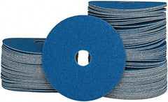 Camel Grinding Wheels - 5" Diam 7/8" Hole 50 Grit Fiber Disc - Coarse Grade, Zirconia Alumina, 12,200 Max RPM - A1 Tooling