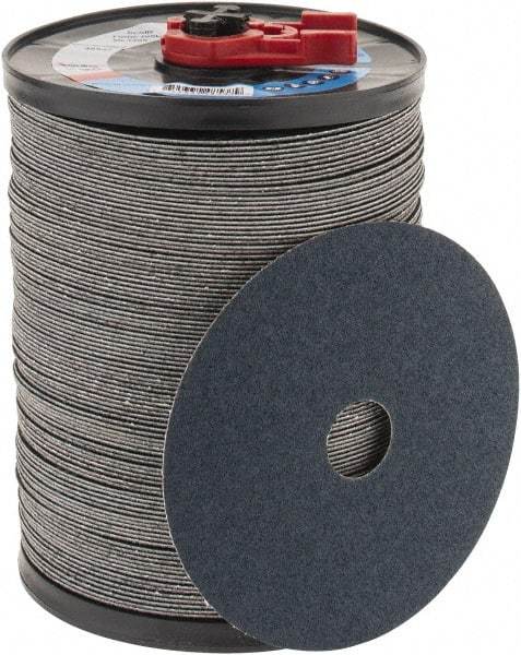 Camel Grinding Wheels - 5" Diam 7/8" Hole 80 Grit Fiber Disc - Medium Grade, Zirconia Alumina, 12,200 Max RPM - A1 Tooling