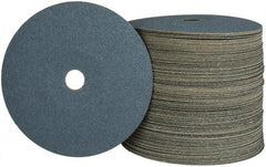 Camel Grinding Wheels - 7" Diam 7/8" Hole 80 Grit Fiber Disc - Medium Grade, Zirconia Alumina, 8,600 Max RPM - A1 Tooling