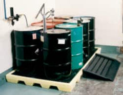 Enpac - 77 Gal Sump, 8,000 Lb Capacity, 8 Drum, Plastic Spill Deck or Pallet - 100" Long x 53-1/4" Wide x 6" High - A1 Tooling