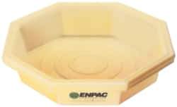 Enpac - 19.5 Gal Sump, 400 Lb Capacity, 1 Drum, Plastic Drum Tray - 7-1/4" High - A1 Tooling