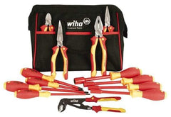 Wiha - 13 Piece Insulated Hand Tool Set - Comes in Canvas Bag - A1 Tooling