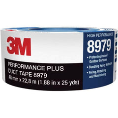 3M - 54.8m x 144mm x 12.1 mil Blue Polyethylene Cloth Duct Tape - A1 Tooling