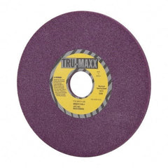 Tru-Maxx - 7" Diam x 1-1/4" Hole x 1/4" Thick, J Hardness, 46 Grit Surface Grinding Wheel - Aluminum Oxide, Type 1, Coarse Grade, 3,600 Max RPM, No Recess - A1 Tooling