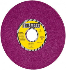 Tru-Maxx - 7" Diam x 1-1/4" Hole x 1/4" Thick, I Hardness, 60 Grit Surface Grinding Wheel - Aluminum Oxide, Type 1, Medium Grade, 3,600 Max RPM, No Recess - A1 Tooling