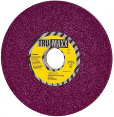 Tru-Maxx - 7" Diam x 1-1/4" Hole x 1/2" Thick, G Hardness, 46 Grit Surface Grinding Wheel - Aluminum Oxide, Type 1, Coarse Grade, 3,600 Max RPM, No Recess - A1 Tooling