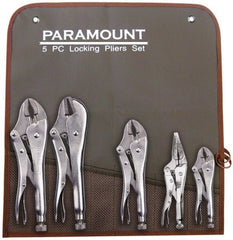 Paramount - 5 Piece Locking Plier Set - A1 Tooling