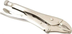 Paramount - 10" OAL Curved Jaw Locking Pliers - 1-7/8" Jaw Opening, Standard Handle - A1 Tooling