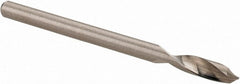 Accupro - 1/8" Body Diam, 90°, 2" OAL, Solid Carbide Spotting Drill - A1 Tooling