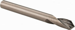 Accupro - 1/4" Body Diam, 90°, 2-1/2" OAL, Solid Carbide Spotting Drill - A1 Tooling