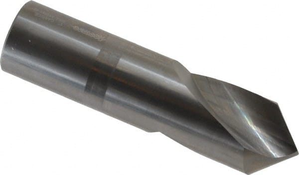 Accupro - 1" Body Diam, 90°, 4" OAL, Solid Carbide Spotting Drill - A1 Tooling