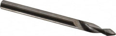 Accupro - 3mm Body Diam, 60°, 38mm OAL, Solid Carbide Spotting Drill - A1 Tooling