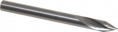 Accupro - 6mm Body Diam, 60°, 63mm OAL, Solid Carbide Spotting Drill - A1 Tooling