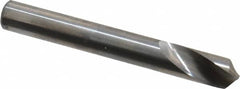 Accupro - 8mm Body Diam, 120°, 63mm OAL, Solid Carbide Spotting Drill - A1 Tooling