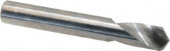 Accupro - 10mm Body Diam, 90°, 70mm OAL, Solid Carbide Spotting Drill - A1 Tooling