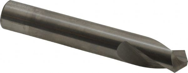 Accupro - 12mm Body Diam, 120°, 76mm OAL, Solid Carbide Spotting Drill - A1 Tooling